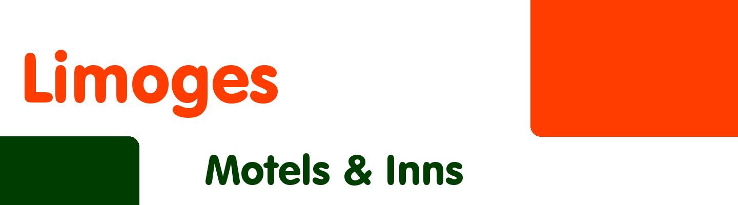 Best motels & inns in Limoges - Rating & Reviews